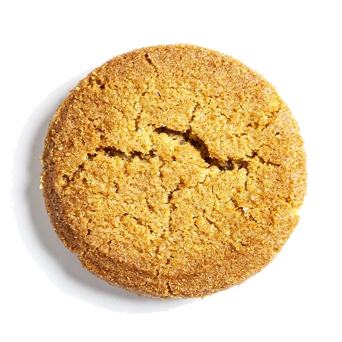 Illustrative ginger snap cookies